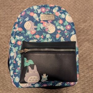 My Neighbor Totoro Anime Mini Backpack Floral Studio Ghibli Hot Topic Purse